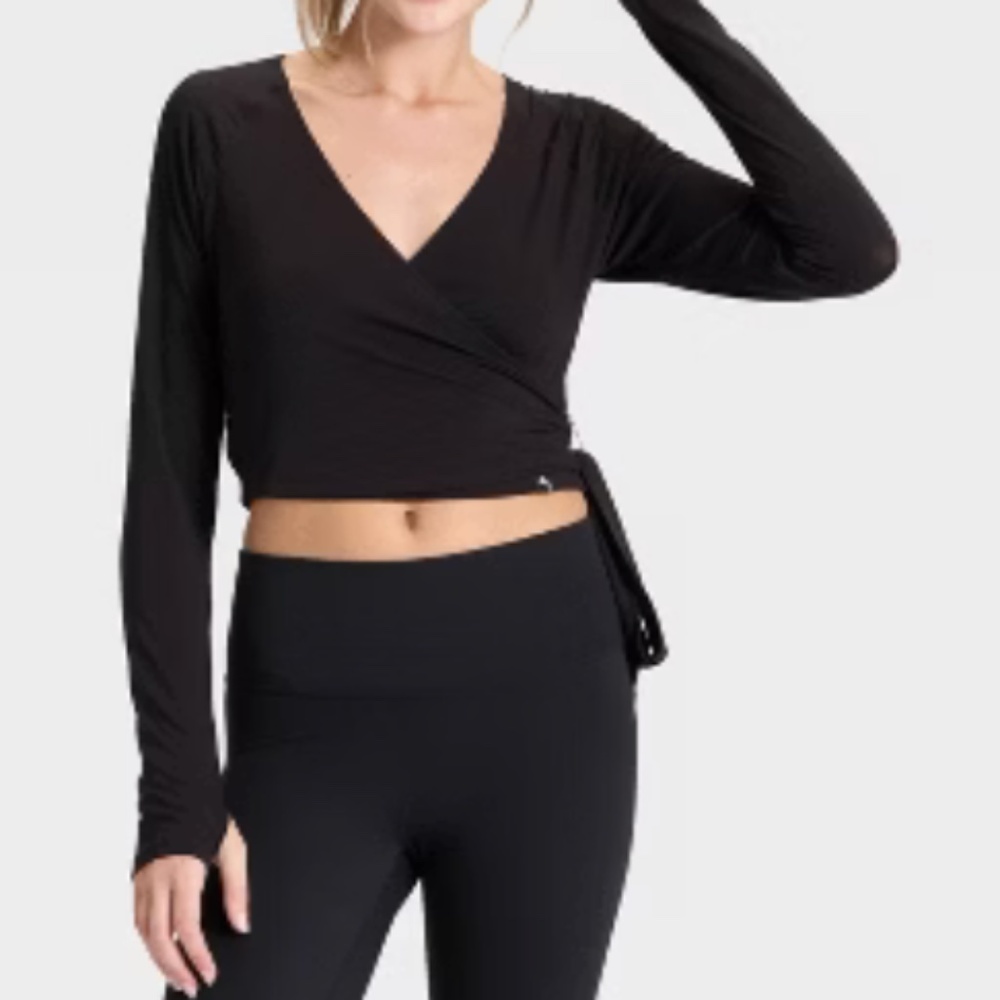 Never Worn - JoyLab Erap Top - Black - Size Small